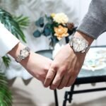 Olevs 9931 couple set luxury fashion stainless steel imported quartz movement wrist-watch for Men Women Copule watch - Image 2