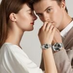 Olevs 9931 couple set luxury fashion stainless steel imported quartz movement wrist-watch for Men Women Copule watch - Image 2