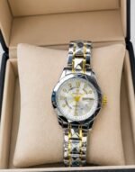 BINBOND মেয়েদের ঘড়ি Stainless Steel Quartz Watch Waterproof Top Luminous Date Week Citizen Movement Fashion Style - Image 6